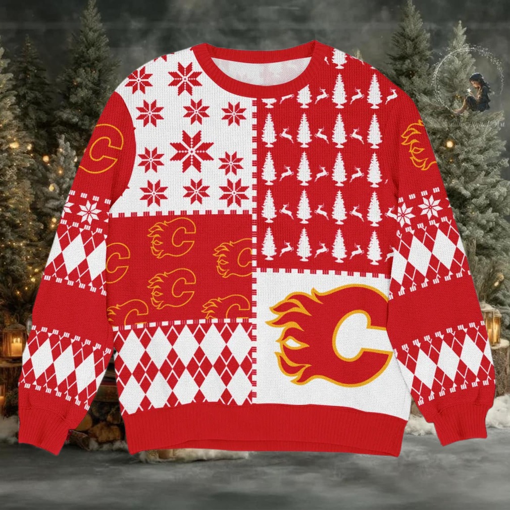 Special Release Calgary Flames NHL Ugly Sweater 2 Special Release Calgary Flames NHL Ugly Sweater 2