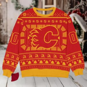 Special Release Calgary Flames NHL Ugly Sweater Special Release Calgary Flames NHL Ugly Sweater