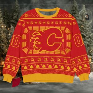 Special Release Calgary Flames NHL Ugly Sweater
