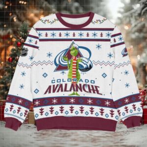 Special Release Colorado Avalanche 2 NHL Ugly Sweater