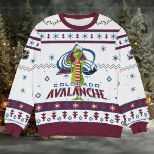 Special Release Colorado Avalanche 2 NHL Ugly Sweater