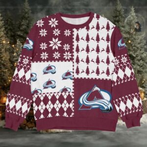 Special Release Colorado Avalanche NHL Ugly Sweater