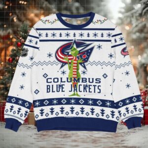 Special Release Columbus Blue Jackets NHL Ugly Sweater