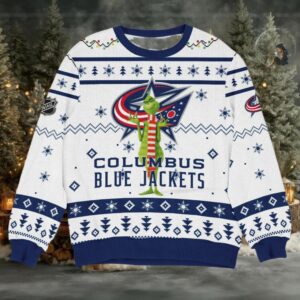 Special Release Columbus Blue Jackets NHL Ugly Sweater