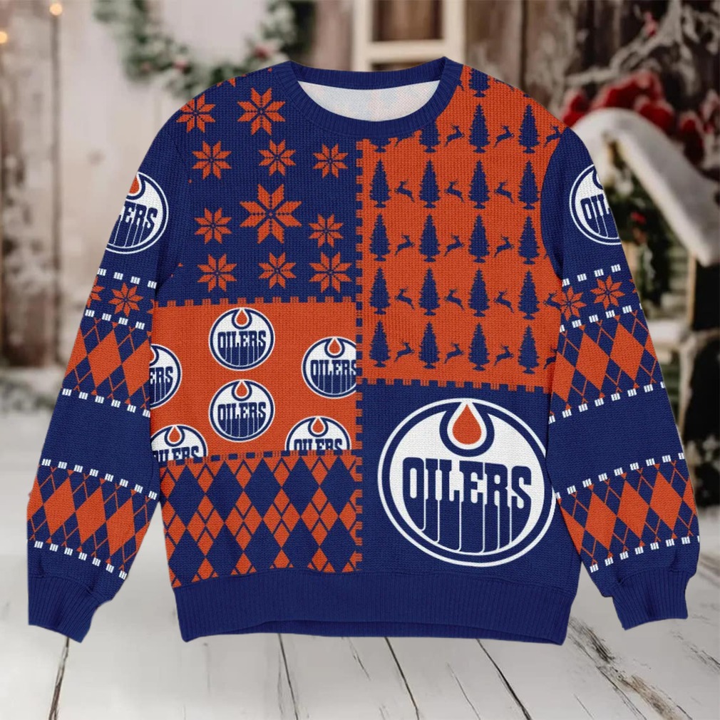 Special Release Edmonton Oilers NHL Ugly Sweater 2 Special Release Edmonton Oilers NHL Ugly Sweater 2