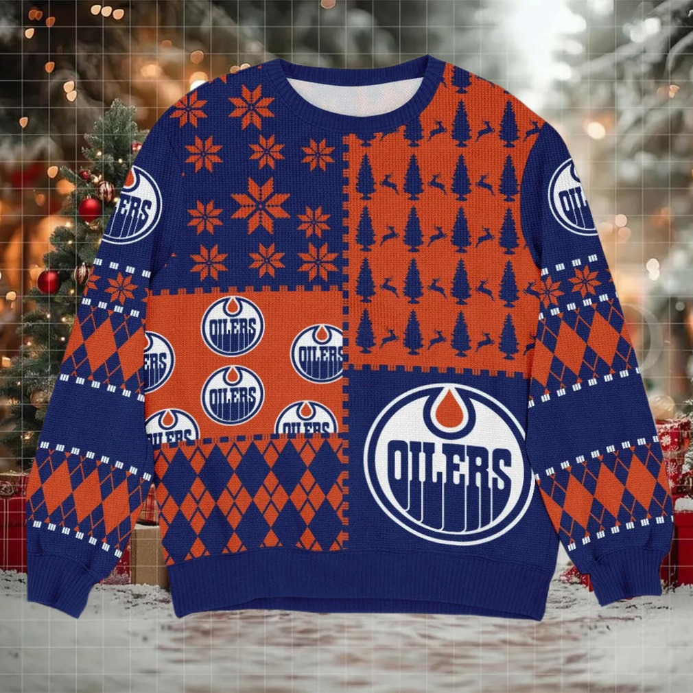 Special Release Edmonton Oilers NHL Ugly Sweater 2 Special Release Edmonton Oilers NHL Ugly Sweater 2