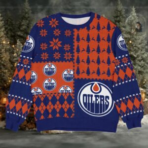 Special Release Edmonton Oilers NHL Ugly Sweater 2