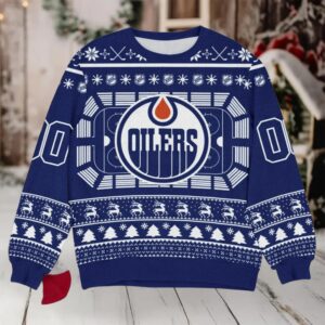 Special Release Edmonton Oilers NHL Ugly Sweater Special Release Edmonton Oilers NHL Ugly Sweater