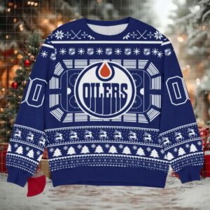 Special Release Edmonton Oilers NHL Ugly Sweater