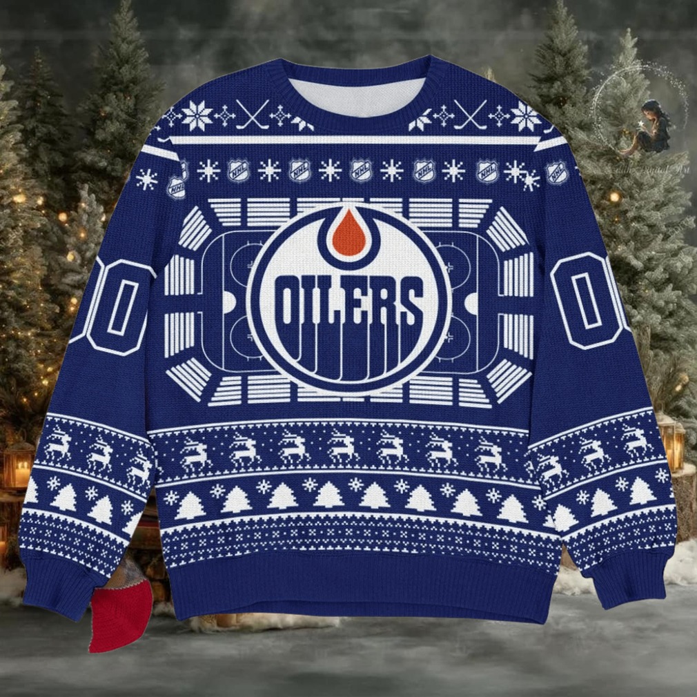 Special Release Edmonton Oilers NHL Ugly Sweater Special Release Edmonton Oilers NHL Ugly Sweater