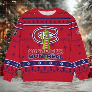 Special Release Montreal Canadiens NHL Ugly Sweater