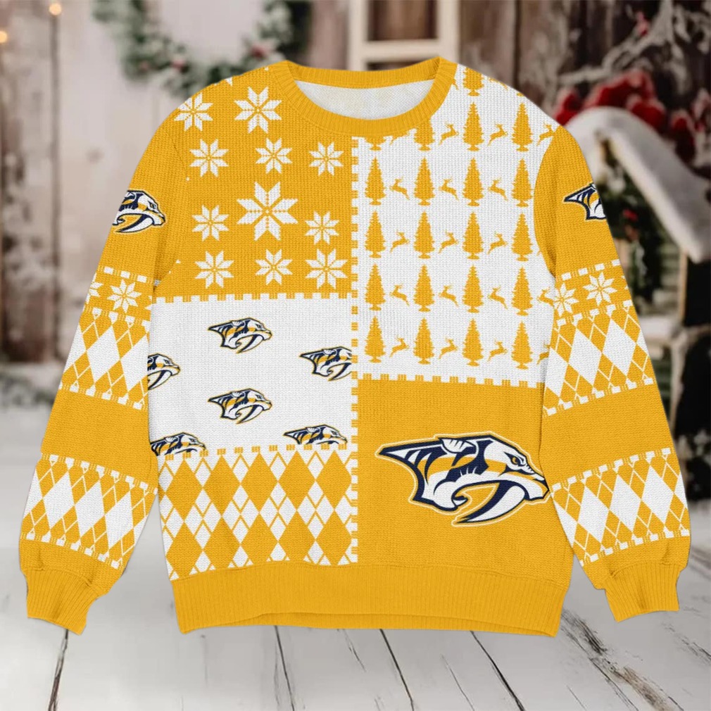 Special Release Nashville Predators NHL Ugly Sweater 2