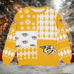 Special Release Nashville Predators NHL Ugly Sweater 2