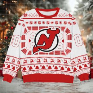 Special Release New Jersey Devils NHL Ugly Sweater