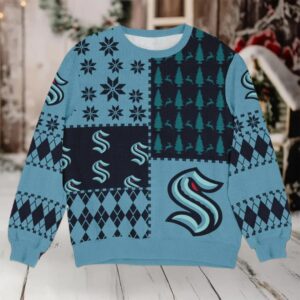 Special Release Seattle Kraken NHL Ugly Sweater 2 Special Release Seattle Kraken NHL Ugly Sweater 2