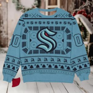Special Release Seattle Kraken NHL Ugly Sweater Special Release Seattle Kraken NHL Ugly Sweater