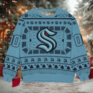 Special Release Seattle Kraken NHL Ugly Sweater