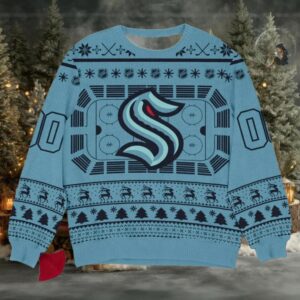 Special Release Seattle Kraken NHL Ugly Sweater