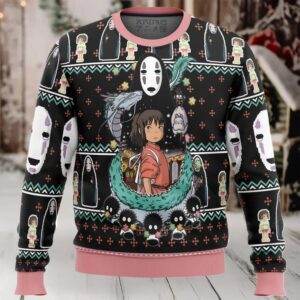 Spirited Away Ugly Christmas Sweater