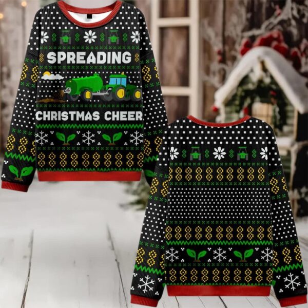 Spreading Christmas Cheer Ugly Sweater 2025 Christmas