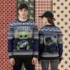 I Hate People Grinch Love Dallas Cowboys Blue Family Xmas Ugly Sweater