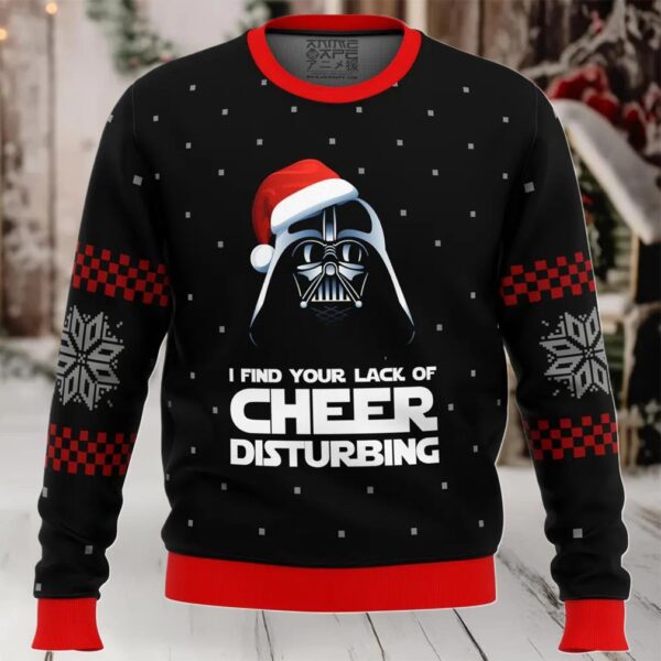 Star Wars Vader Lack of Cheer Ugly Christmas Sweater