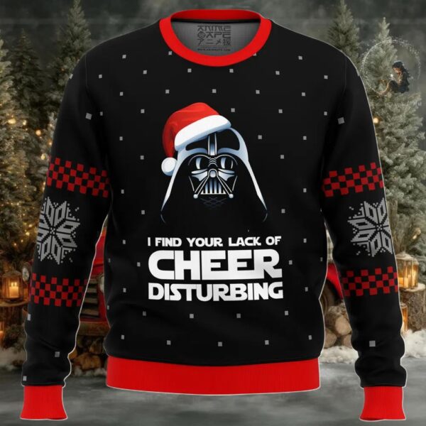 Star Wars Vader Lack of Cheer Ugly Christmas Sweater