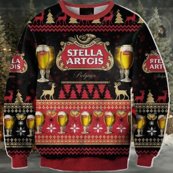 Stella Artois Christmas Ugly Sweater