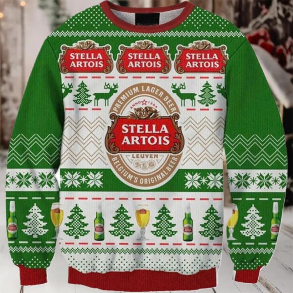 Stella Artois Holiday Ugly Sweater