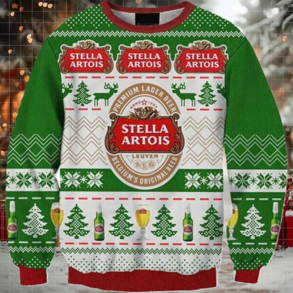 Stella Artois Holiday Ugly Sweater