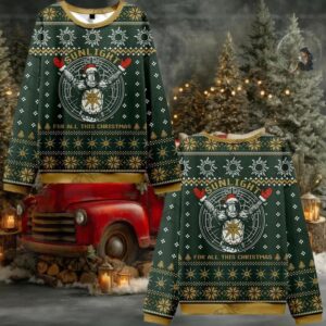 Sunlight for All This Christmas Ugly Sweater 2025 Christmas