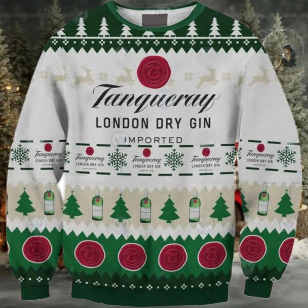 Tanqueray Christmas Ugly Sweater