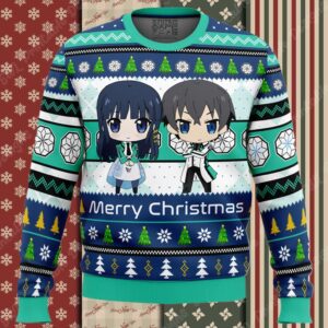 Tatsuya And Miyuki The Irregular at Magic High School Ugly Christmas Sweater