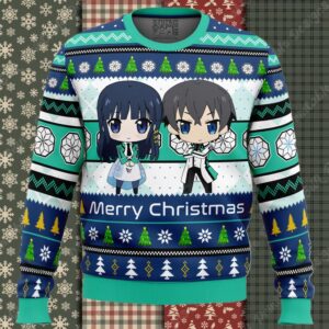 Tatsuya And Miyuki The Irregular at Magic High School Ugly Christmas Sweater