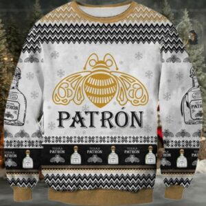 Tequila Patron Christmas Holiday Ugly Sweater
