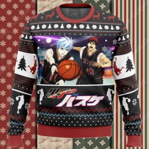 Tetsuya And Taiga Kuroko’s Basketball Ugly Christmas Sweater