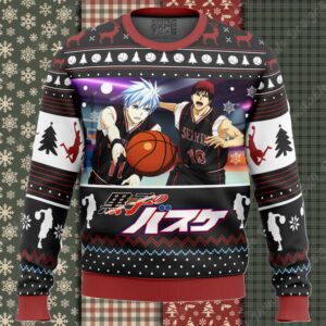 Tetsuya And Taiga Kuroko’s Basketball Ugly Christmas Sweater