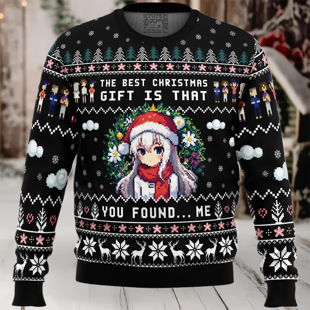 The Best Christmas Gift Anohana Ugly Christmas Sweater The Best Christmas Gift Anohana Ugly Christmas Sweater