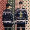 Peanuts Snoopy Dallas Cowboys House Blue Funny Christmas Ugly Sweater
