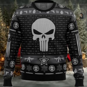 The Punisher Ugly Christmas Sweater