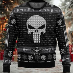 The Punisher Ugly Christmas Sweater