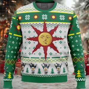 The Sun Dark Souls Ugly Christmas Sweater