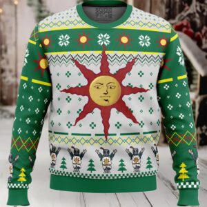 The Sun Dark Souls Ugly Christmas Sweater