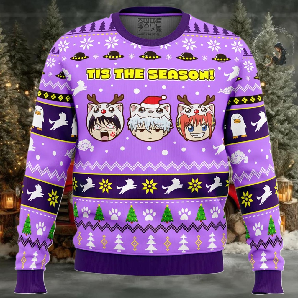 Tis The Season Gintama_Ugly Christmas Sweater