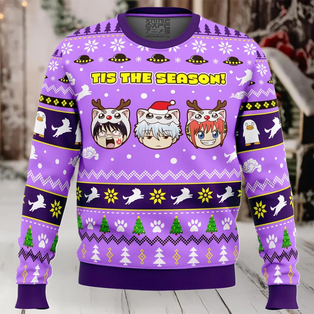 Tis The Season Gintama_Ugly Christmas Sweater Tis The Season Gintama_Ugly Christmas Sweater