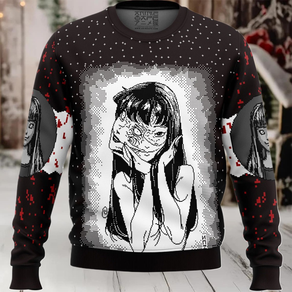 Tomie Junji Ito Ugly Christmas Sweater Tomie Junji Ito Ugly Christmas Sweater