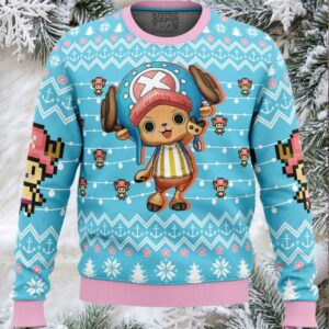 Tony Tony Chopper One Piece Ugly Christmas Sweater Tony Tony Chopper One Piece Ugly Christmas Sweater