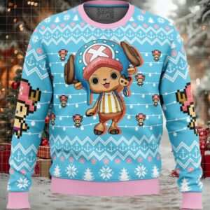 Tony Tony Chopper One Piece Ugly Christmas Sweater