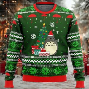 Toto Gifts My Neighbor Totoro Ugly Christmas Sweater
