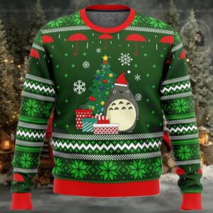 Toto Gifts My Neighbor Totoro Ugly Christmas Sweater
